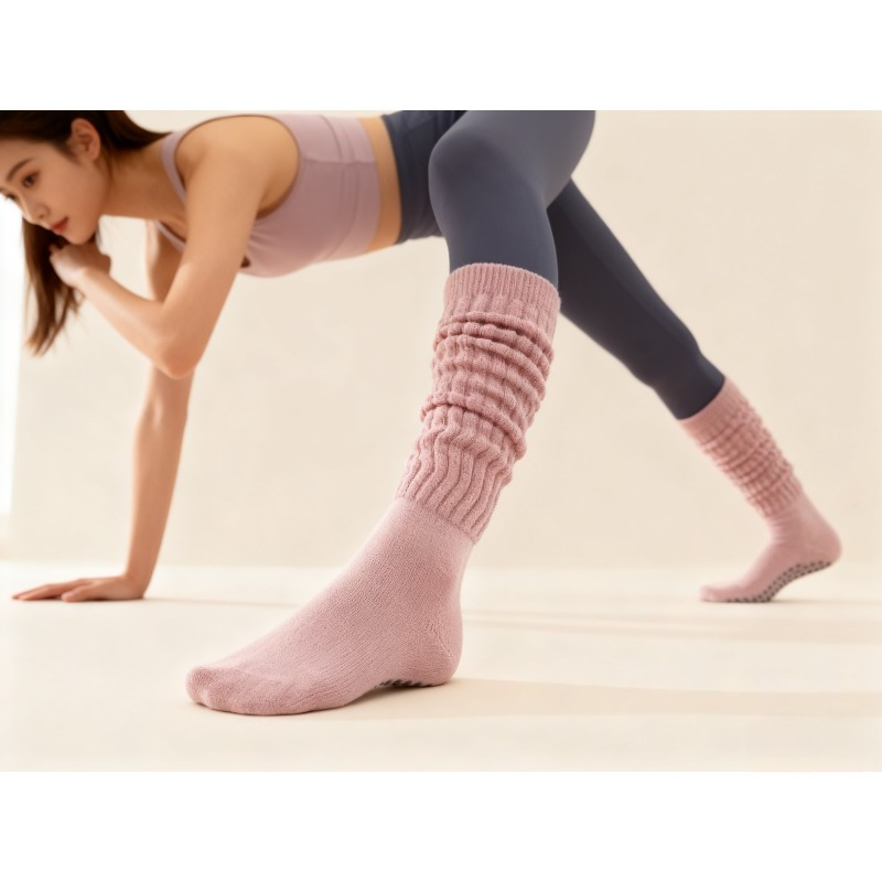 Yoga Fitness Gym - Women Cotton Non Slip Pilate Socks
