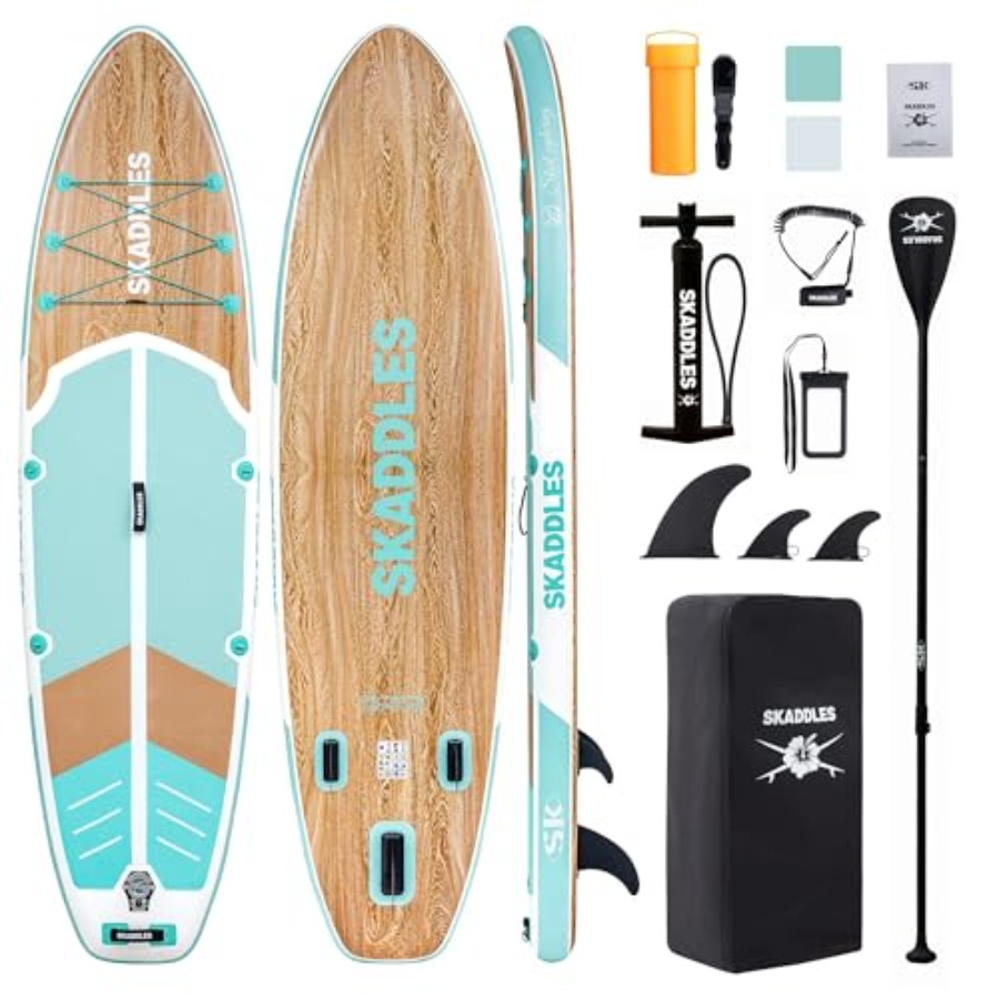 Yoga Fitness Board - Inflatable Stand Up Paddle Board for