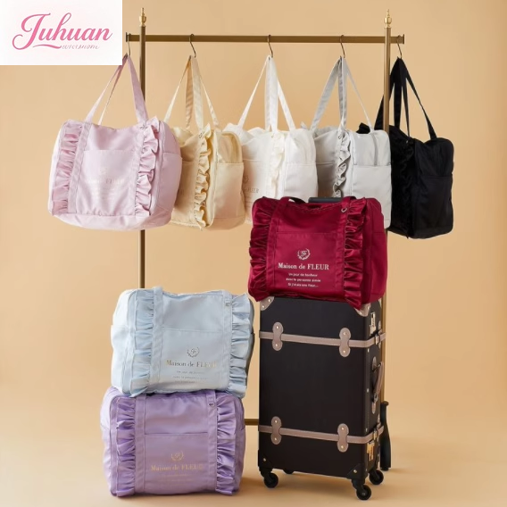 Yoga Fitness Bag - 2025 New Japanese Satin Multi-colored Lotus