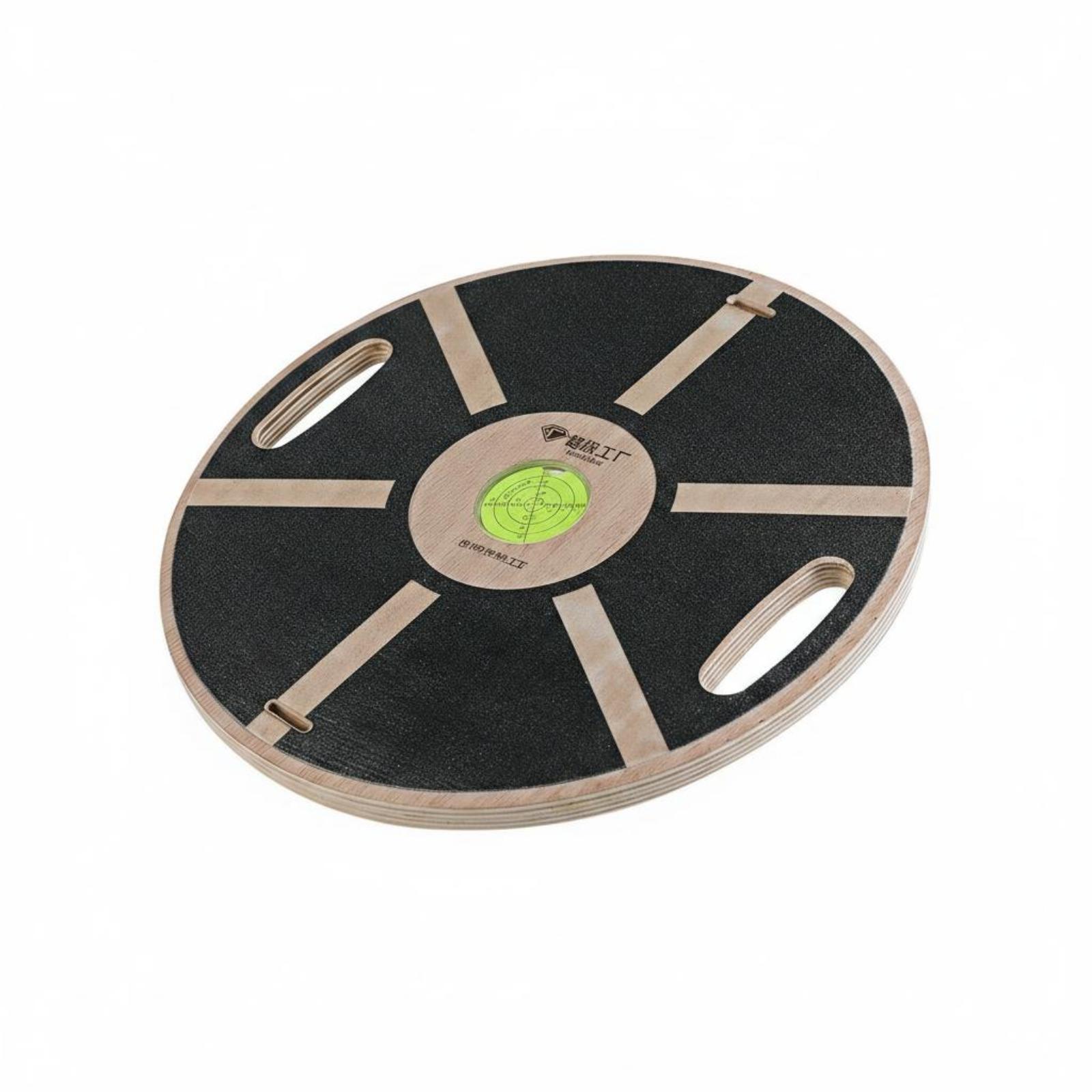 Yoga Fitness Board - Home Fitness Wooden Balance Board Round