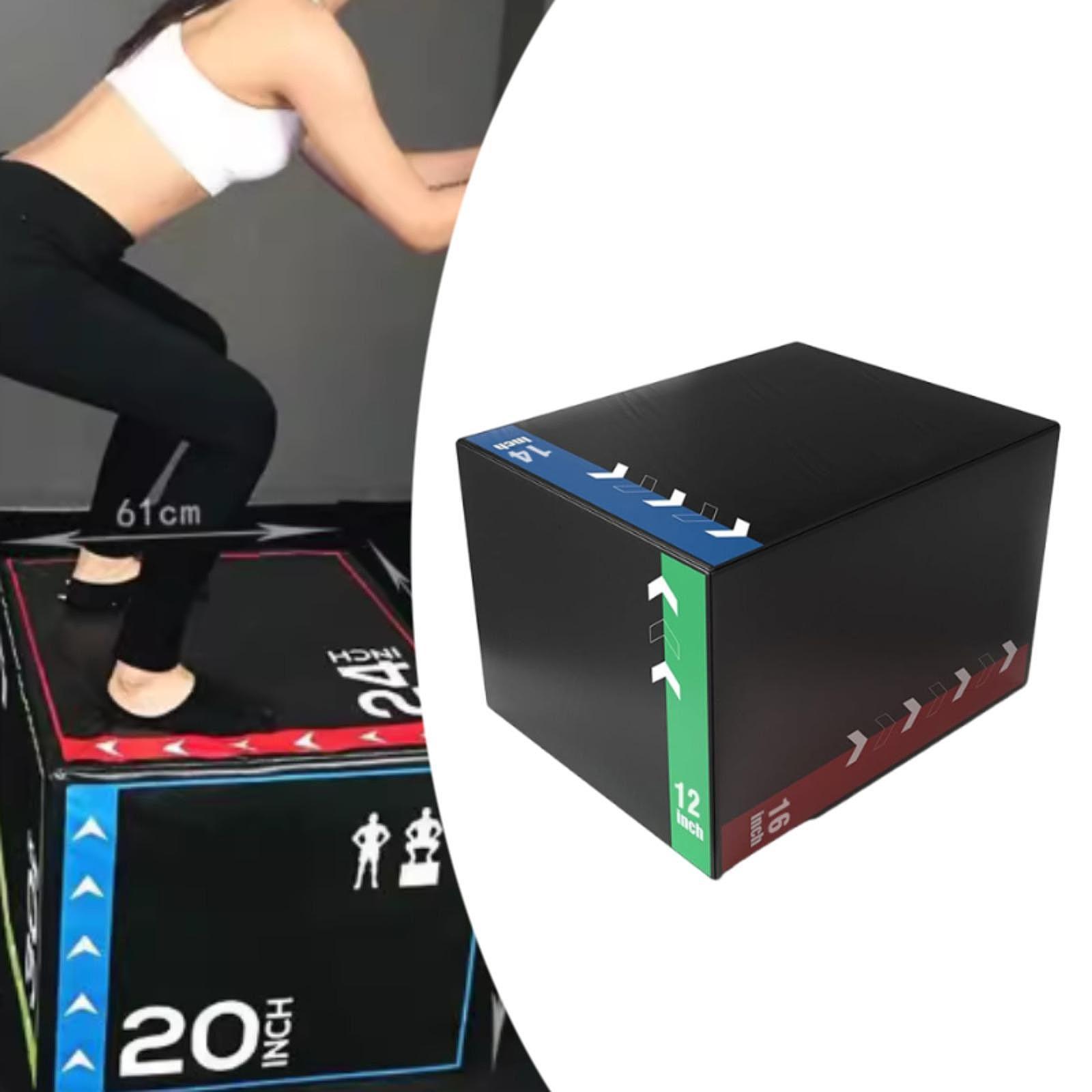 Plyo Jump Box - Plyometric Jump Box Heavy Duty Versatile