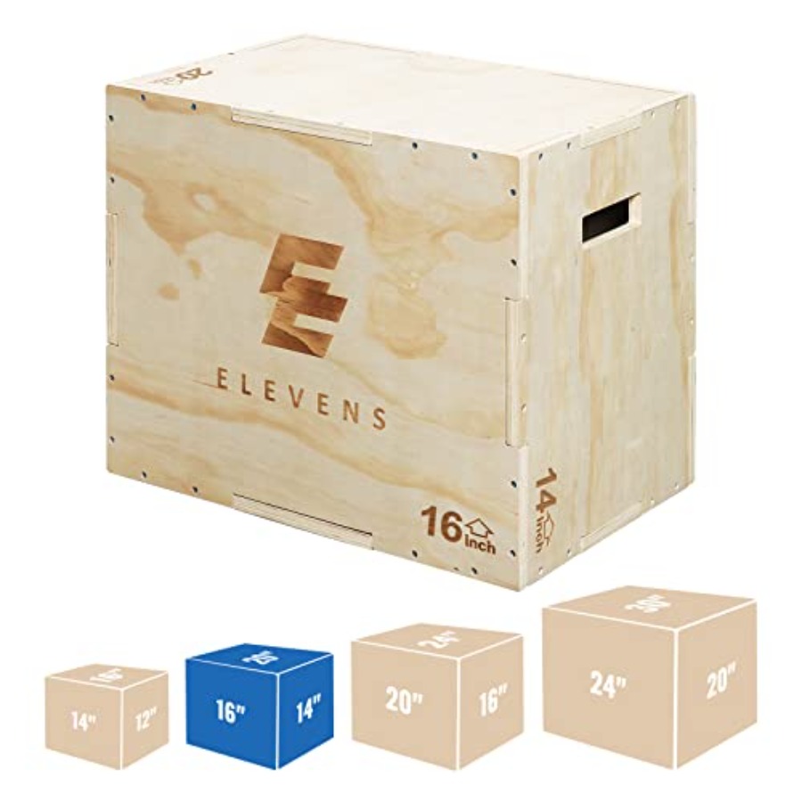 3 in 1 Wooden Plyo Box for Jum - Plyo Jump Box 评论和价格