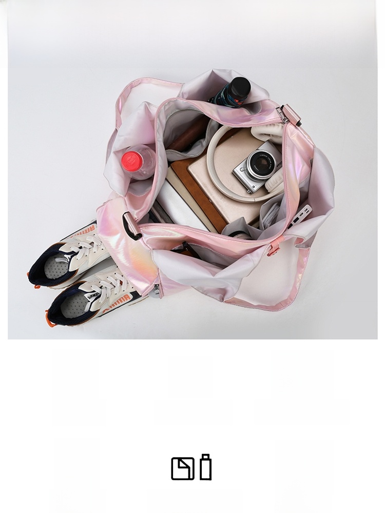 Glossy Fitness Bag Women's Lar - Yoga Fitness Bag 评论和价格