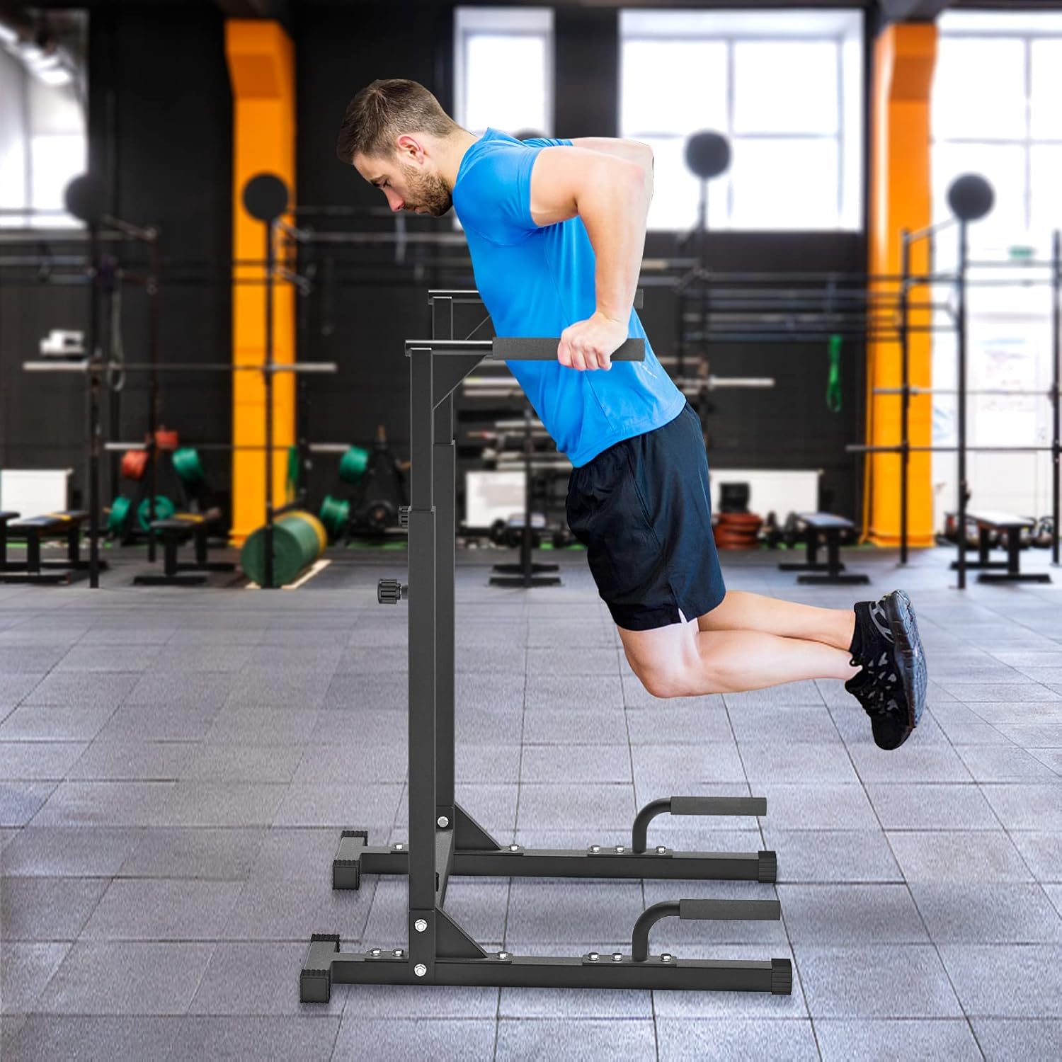 Home Gym Equipment Metal Push- - Dip Bar Parallel 评论和价格
