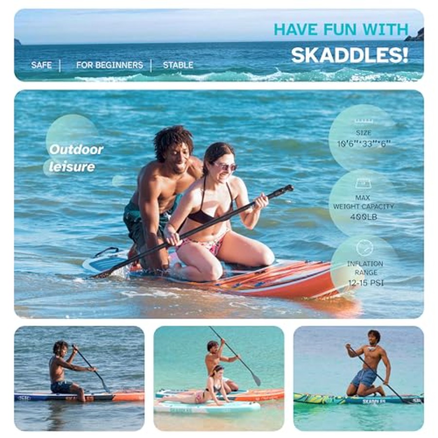 Inflatable Stand Up Paddle Boa - Yoga Fitness Board 评论和价格