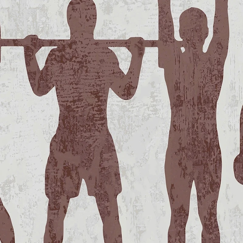 Custom Modern Sports Pattern W - Yoga Fitness Wallpaper 评论和价格