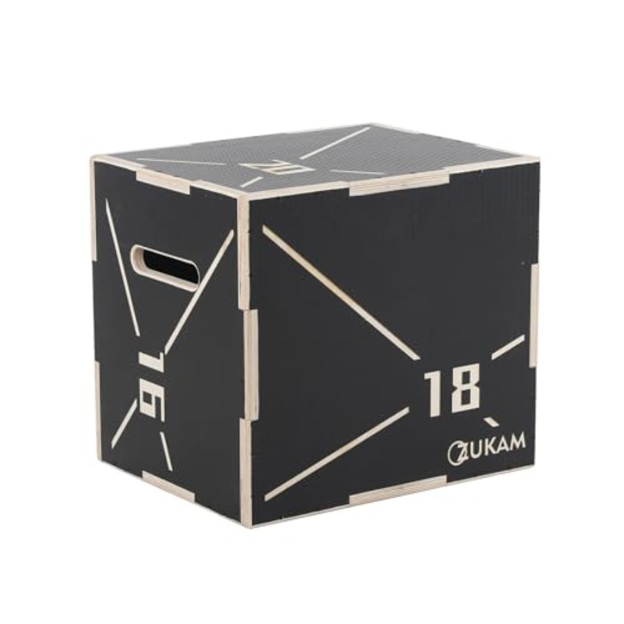 Non-Slip Wood Plyometric Jump  - Plyo Jump Box 评论和价格