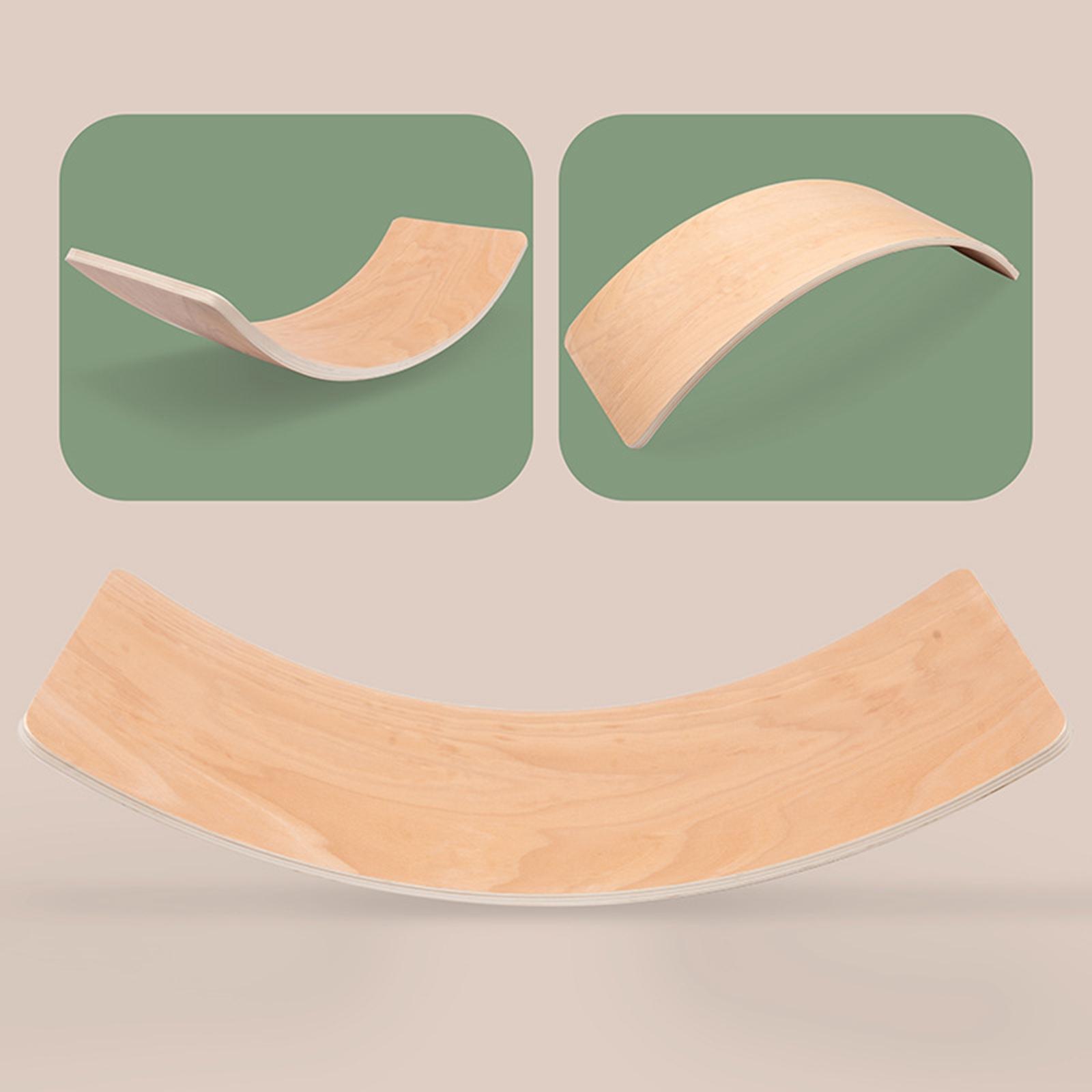 Wooden Balance Toy for Childre - Yoga Fitness Board 评论和价格