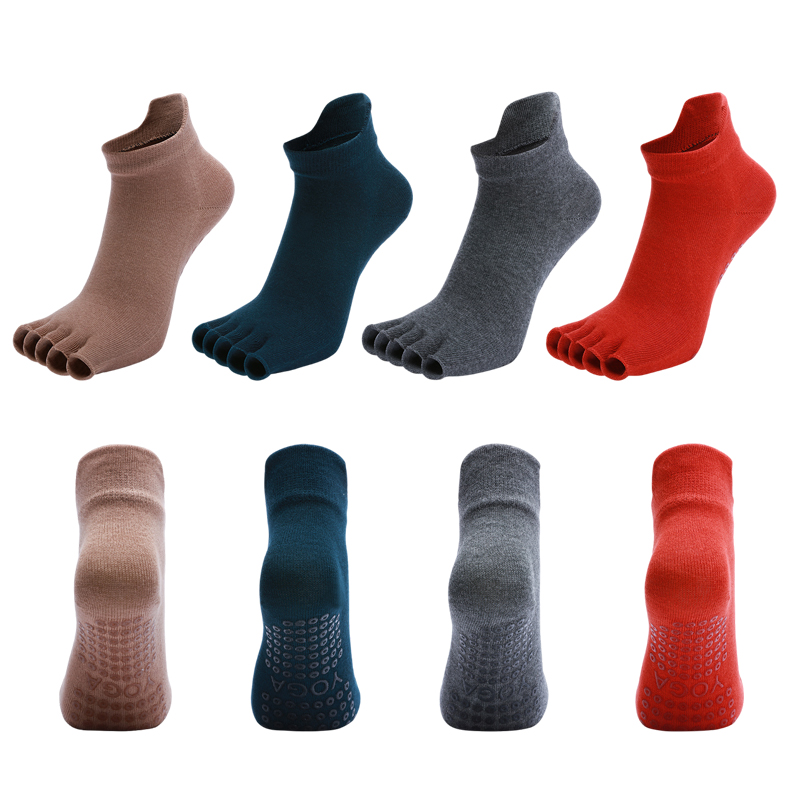 Yoga Socks Half Toe Anti-Slip  - Yoga Fitness Gym 评论和价格