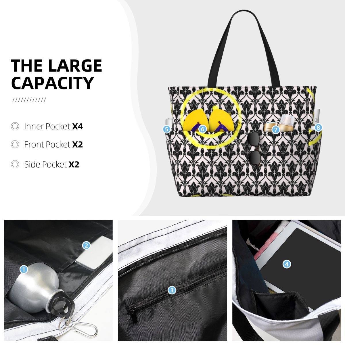 Sherlock Wallpaper Beach Tote  - Yoga Fitness Wallpaper 评论和价格