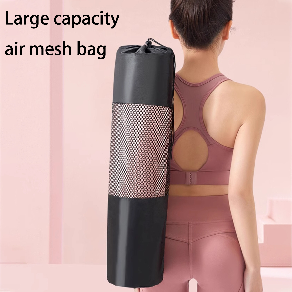 1 Breathable Yoga Mat Storage  - Yoga Fitness Bag 评论和价格