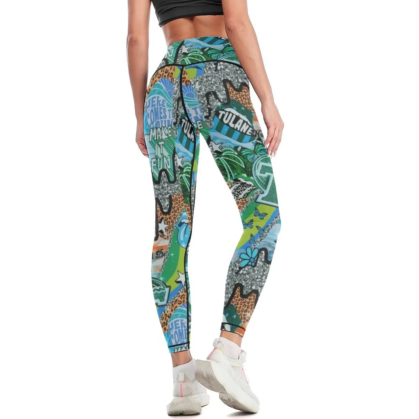 TU WALLPAPER Leggings Women's  - Yoga Fitness Wallpaper 评论和价格