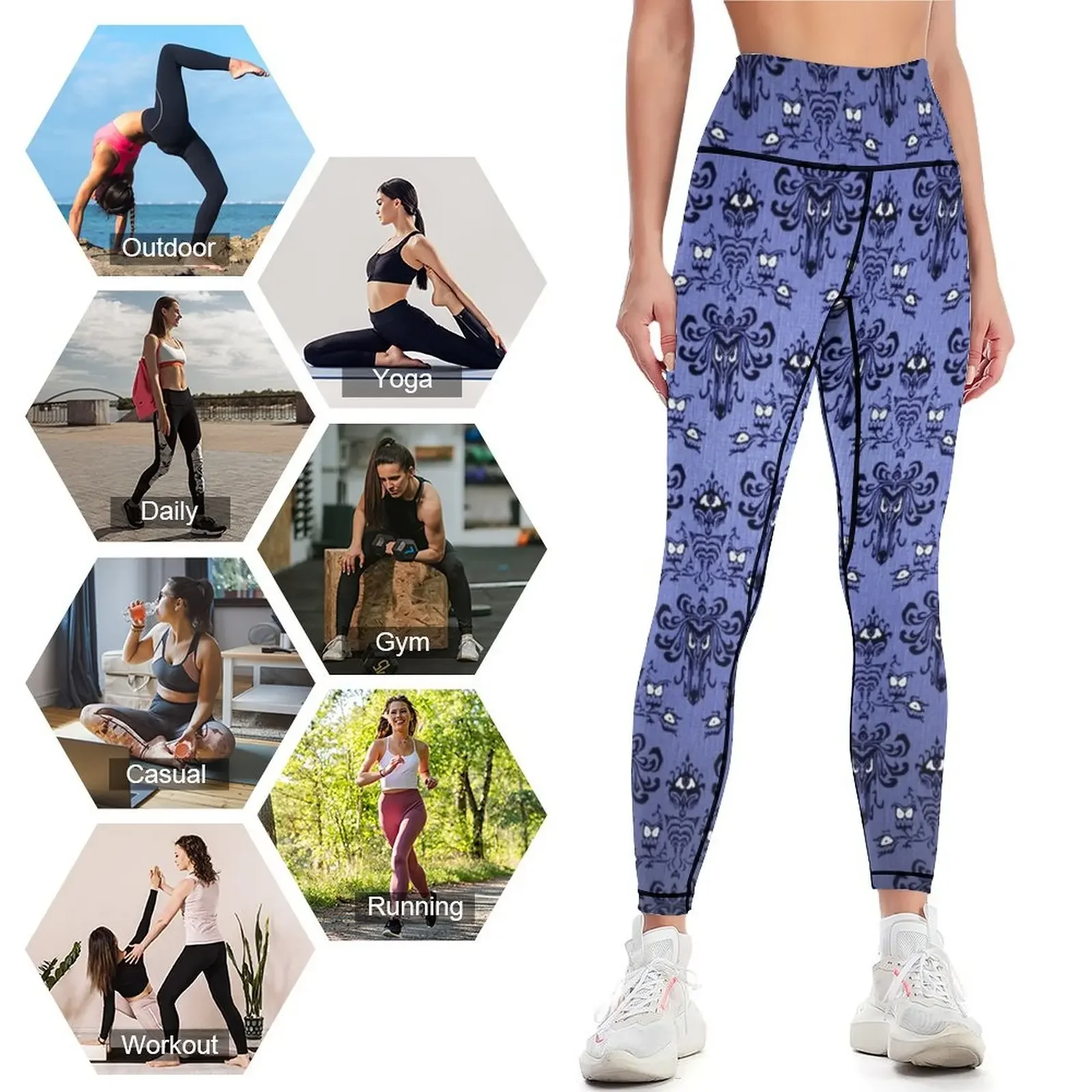Haunted Mansion Wallpaper Legg - Yoga Fitness Wallpaper 评论和价格