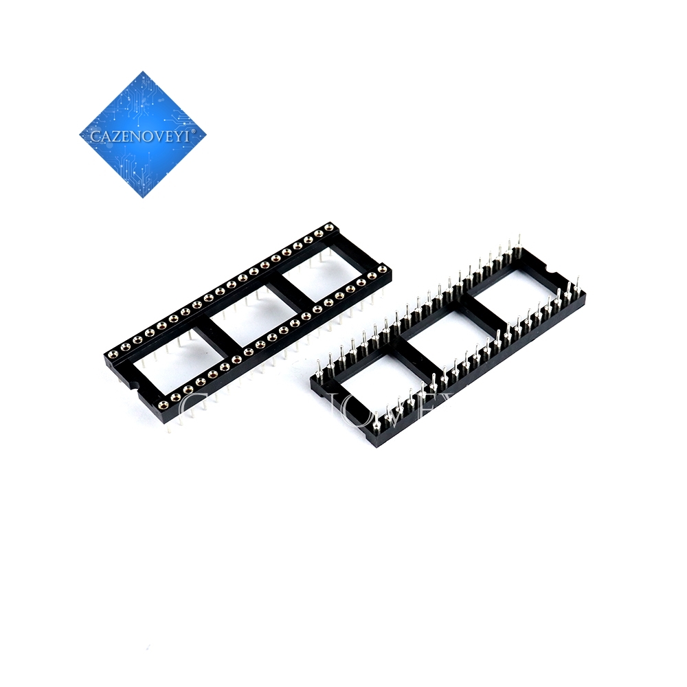 10PCS Round Hole IC socket Con - Dip Bar Parallel 评论和价格