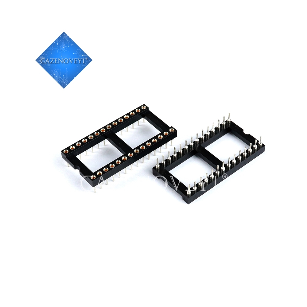 10PCS Round Hole IC socket Con - Dip Bar Parallel 评论和价格