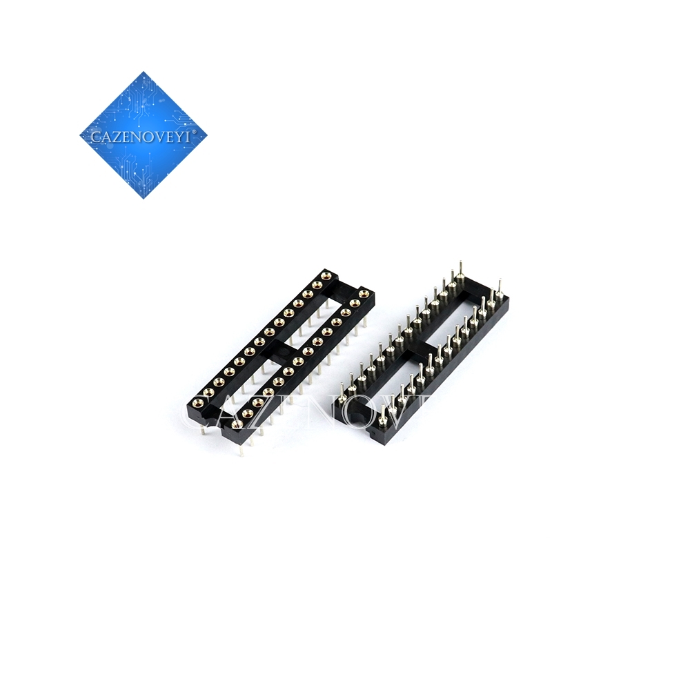 10PCS Round Hole IC socket Con - Dip Bar Parallel 评论和价格
