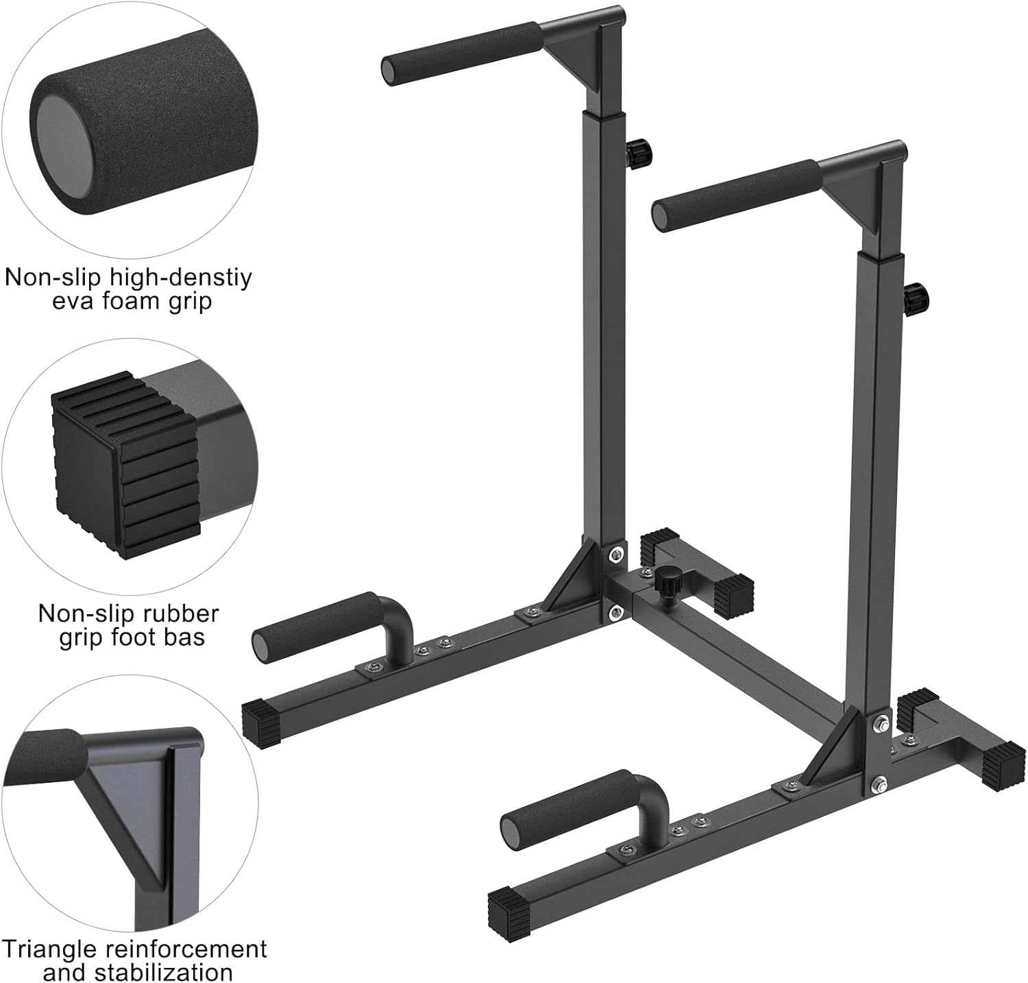 Heavy Duty Steel Multi-Functio - Dip Bar Parallel 评论和价格