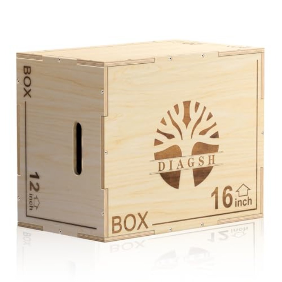 Plyo Box - 3-in-1 wood plyomet - Plyo Jump Box 评论和价格
